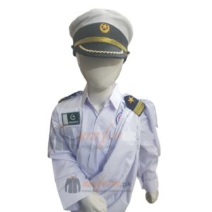 Pakistan Navy Saree Costume for girls