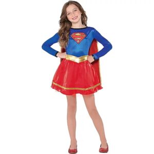 SUPER GIRL COSTUME FOR KIDS 7 TO 8 YEARS