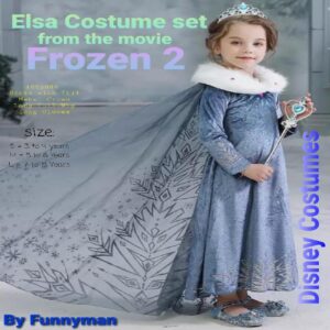 Princess Elsa Costume Set