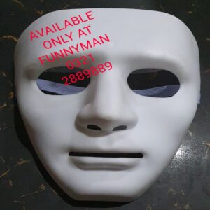 White Face Mask