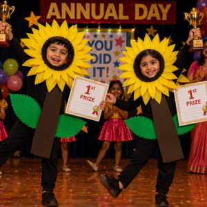 Sim flower costume for kids