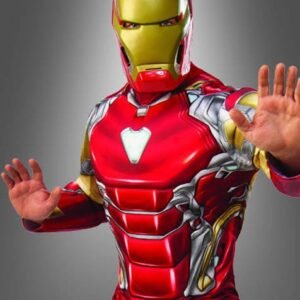 Marvel Avengers Iron Man Costume for Adults - Premium Superhero Cosplay Suit, Halloween & Fancy Dress Outfit