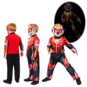 Kids Officially Licensed Paw Patrol Marshall Boys Costume Age: 3-4 Years